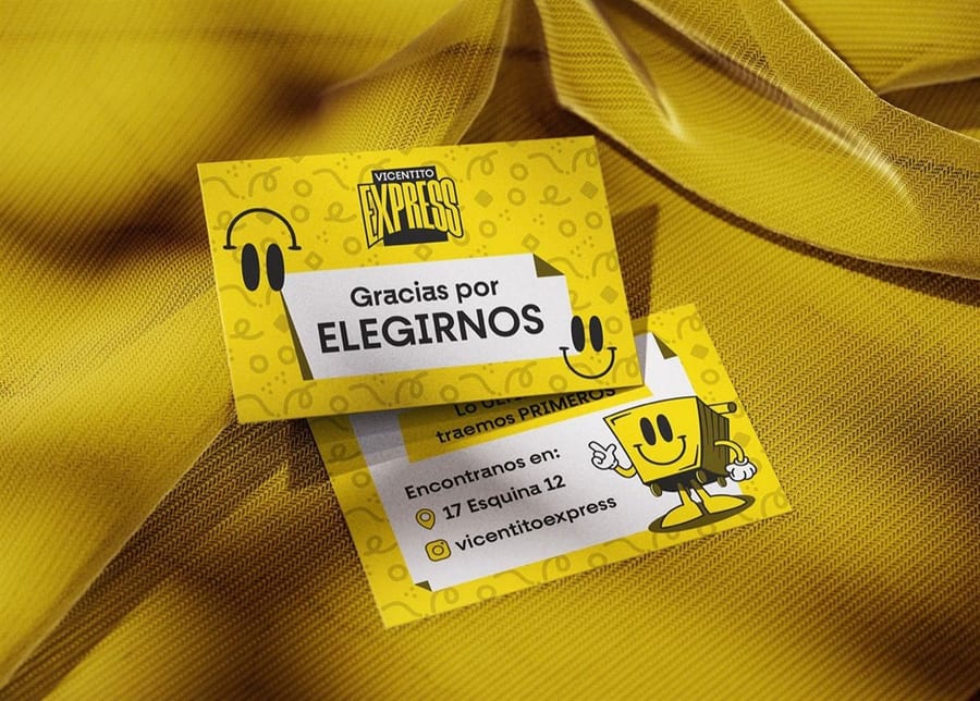 Tarjetas de Vicentito Express